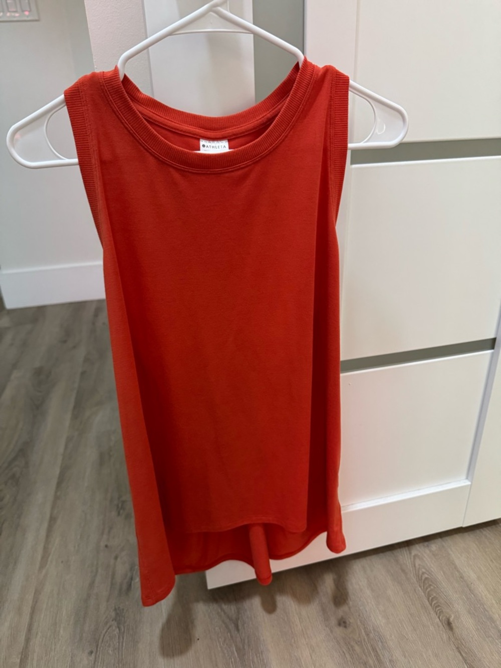 Athleta Racerback Tank – Orange – Lightweight & Breathable